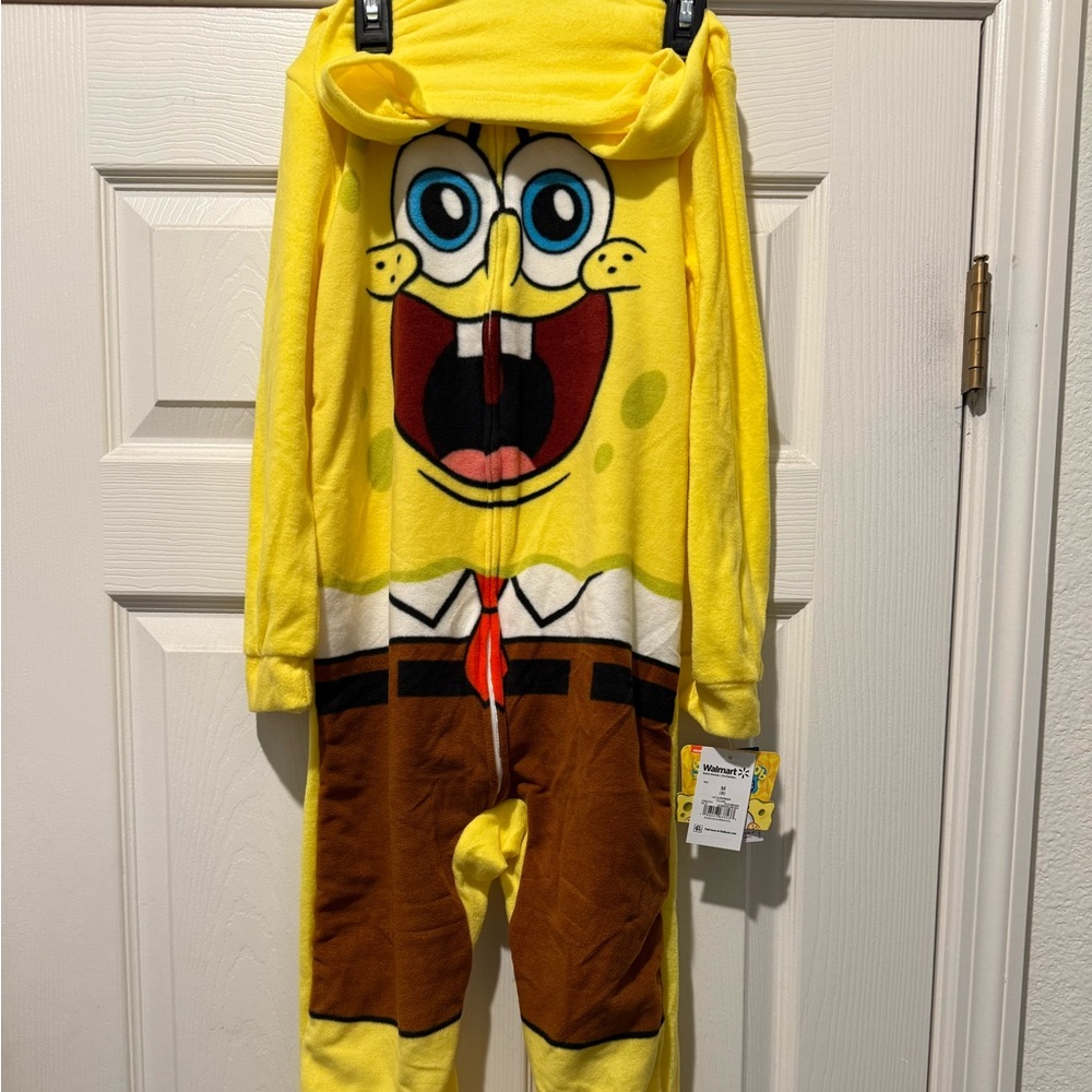 New with Tags SpongeBob Squarepants Pajamas size 8
